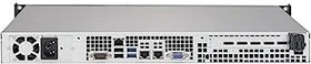 Supermicro SuperChassis 512F-350B1, grau/schwarz, 1HE, 1x 350W ATX-PSU