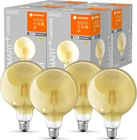 Osram Ledvance SMART+ BT Classic G125 53 6W/824 E27, 4 Stück