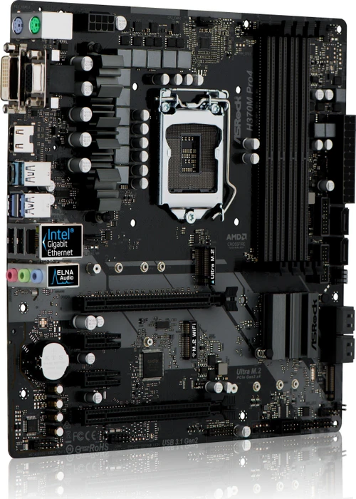 ASRock H370M Pro4 (Intel 1151 v2)