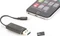 Ednet Smart Memory Single-Slot-Cardreader schwarz, Lightning/USB-A 3.0 [Stecker] Vorschaubild