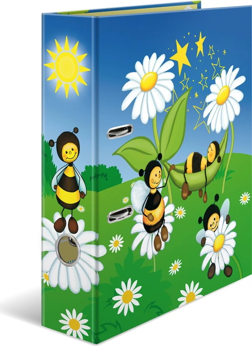 Herma Ordner 2-Ring mit Motiv, 70mm, A4, Bienenwiese