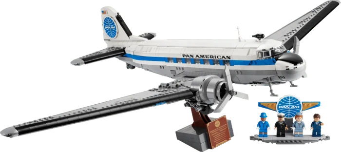 LEGO Icons - Douglas DC-3 PAN AM Passagierflugzeug