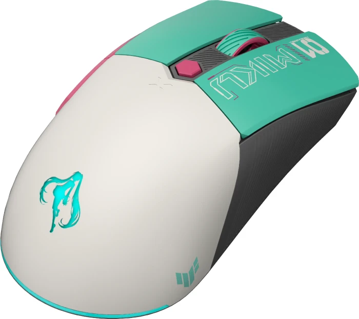 ASUS TUF Gaming Mini Wireless Mouse Hatsune Miku Edition, USB/Bluetooth
