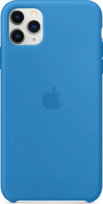 Apple Silikon Case für iPhone 11 Pro Max surfblau