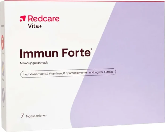 Redcare Immun Forte Trinkampullen + Kapseln Kombipackung, 7 Stück