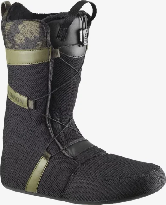 Salomon Launch BOA SJ BOA Softboot black/olive night (Herren) (Modell 2025/2026)
