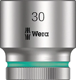 Wera 8790 HMC Zyklop Außensechskant Steckschlüssel 1/2", 30x42mm