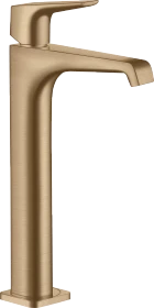 Hansgrohe Axor Citterio E 250 mit Hebelgriff für Aufsatzwaschtische mit Ablaufgarnitur brushed bronze