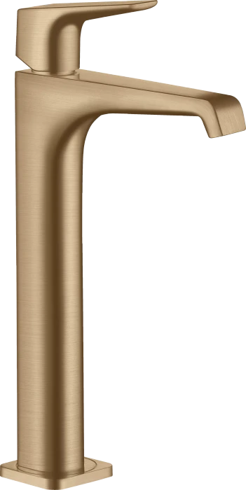 Hansgrohe Axor Citterio E 250 mit Hebelgriff für Aufsatzwaschtische mit Ablaufgarnitur brushed bronze