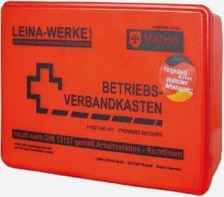 Leina-Werke Betriebsverbandkasten klein orange