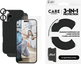 PanzerGlass Care 3-in-1 Bundle für Apple iPhone 16 Plus