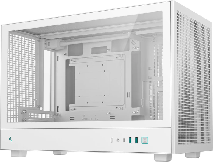 DeepCool CH260 WH, weiß, Glasfenster
