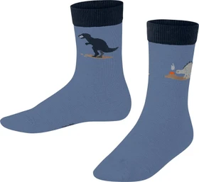 Falke Dinosaurs Socken smoky blue (Junior)