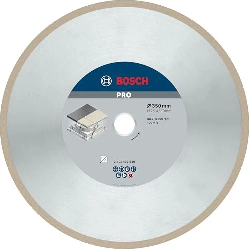 Bosch Professional Best for Ceramic Diamanttrennscheibe, 350x3x25.4mm, 1 Stück