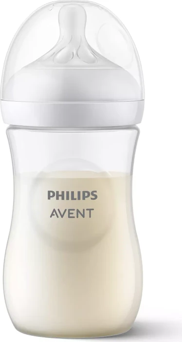 Philips Avent SCY903/03 Natural Response Trinkflasche, 260ml, 3 Stück