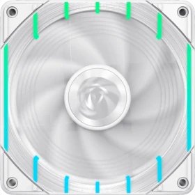 GameMax Tornado T12 ARGB-RW, weiß, 120mm