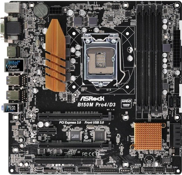 ASRock B150M Pro4/D3 (Intel 1151)