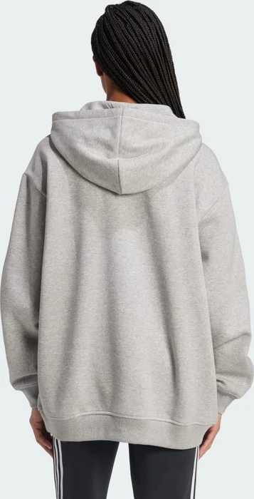 adidas Essentials Oversized Hoodie medium grey heather (Damen)