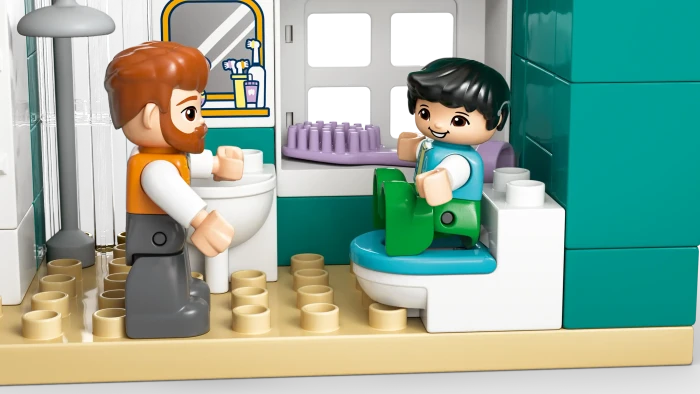 LEGO DUPLO - Modernes Familienhaus mit Figuren 3-in-1-Set