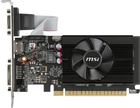 MSI GeForce GT 710 2GD3 LP, 2GD3 LP, 2GB DDR3, VGA, DVI, HDMI