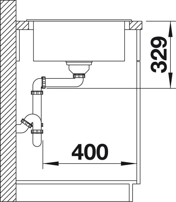 Blanco Sona XL 6S Einbau Becken reversibel mit Ablauffernbedienung cafe