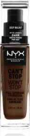 NYX Can't Stop Won't Stop Foundation deep walnut, 30ml