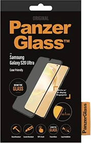 PanzerGlass Curved Edges Case Friendly Biometric für Samsung Galaxy S20 Ultra schwarz