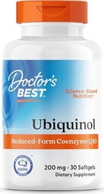 Doctor's Best Ubiquinol mit Kaneka QH 200mg Kapseln, 30 Stück