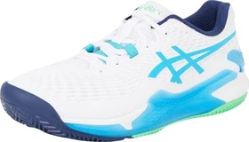 Asics Gel-Resolution 9 Clay white/digital aqua (Herren)