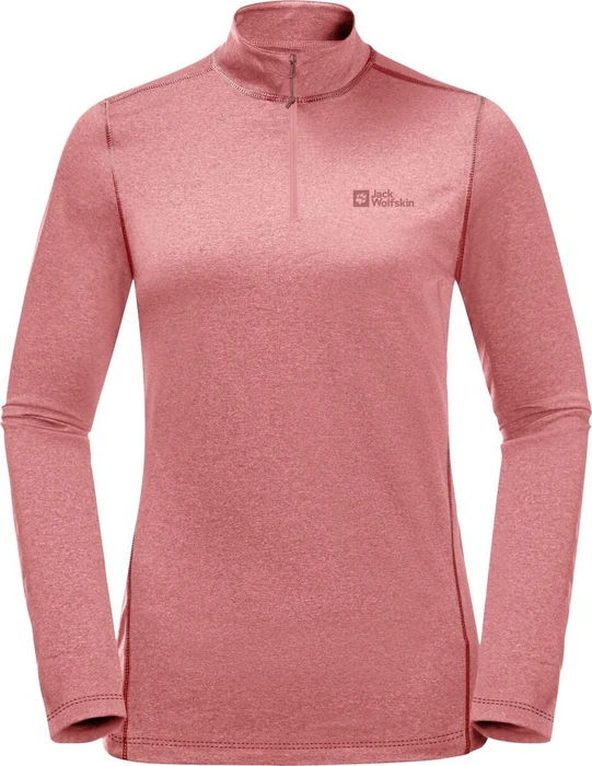 Jack Wolfskin Sky Thermal Funktionsshirt langarm mineral red