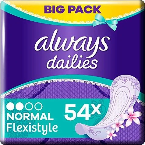 Always Daily Flexistyle normal fresh scent, 54 Stück