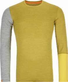 Ortovox 185 Rock'N'Wool Funktionsshirt langarm yellow corn blend (Herren)