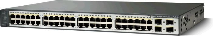 Cisco Catalyst 3750 V2, 48-Port, managed, IB Base