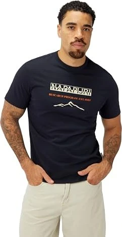 Napapijri Sanem T-Shirt kurzarm schwarz (Herren)