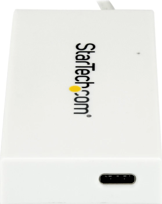 StarTech USB-Hub, weiß, 1x USB-C 3.0, 3x USB-A 3.0, USB-C 3.0 [Stecker]