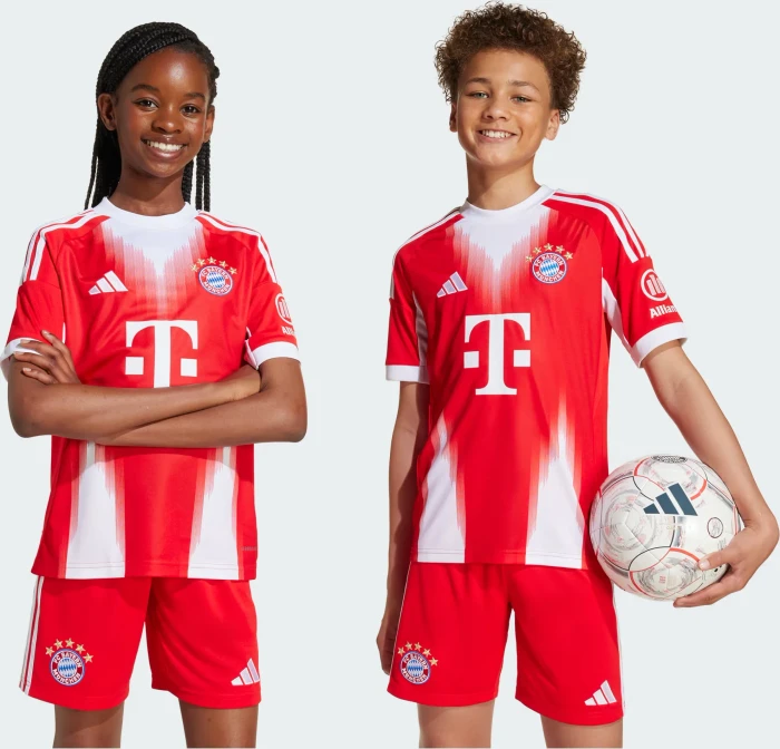 adidas FC Bayern München 2025/2026 Heimtrikot kurzarm (Junior)