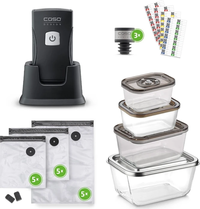 Caso Vacu OneTouch Pro Set Vakuumier-Stick