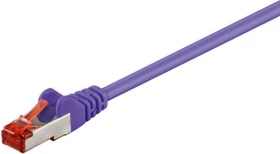 goobay Patchkabel, Cat6, S/FTP, RJ-45/RJ-45, 50m, violett