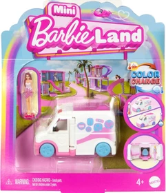 Mattel Barbie - Mini Barbieland Puppe und Krankenwagen