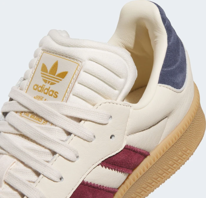 adidas Samba XLG wonder white/shadow red/gold metallic