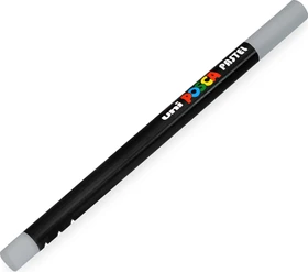 Uni-Ball POSCA Pastel KPA-100 Pastell Wachsmalstift grau