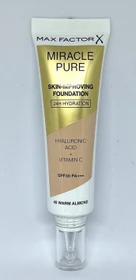 Max Factor Miracle Pure Skin-Improving Hydrating Foundation 45 warm almond LSF30, 30ml