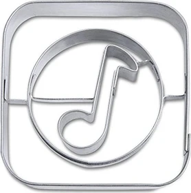 Städter Präge-Ausstecher App-Cutter Music 6.5cm