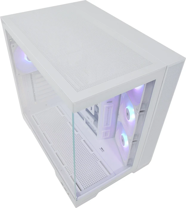 Silentware View A-RGB White, Glasfenster