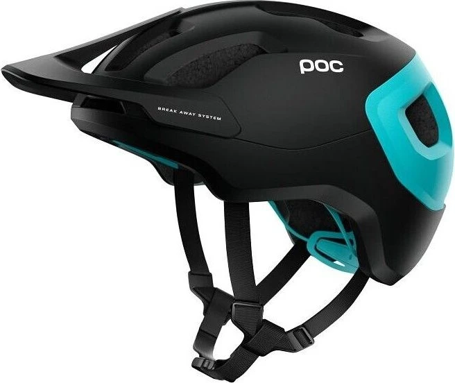 POC Axion SPIN Helm uranium black/kalkopyrit blue matt