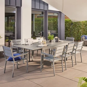 Home Deluxe Casa Madera Gartenmöbel-Set anthrazit,   1-tlg.