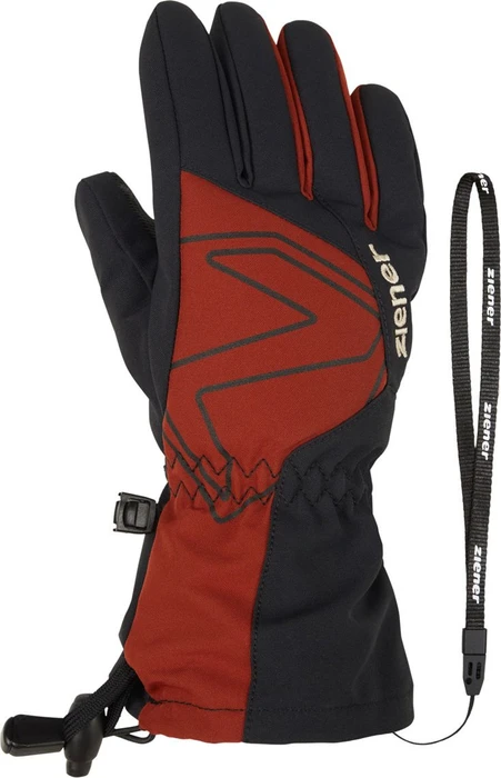 Ziener Laval AS Skihandschuhe woody brown (Junior)