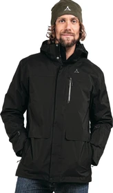 Schöffel Barth 3in1 Funktionsmantel schwarz (Herren)