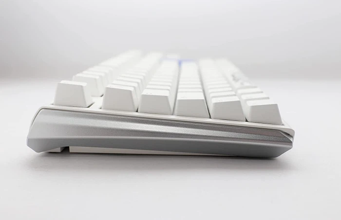 Ducky One 3 TKL PBT, LEDs RGB, Pure White, MX RGB BROWN, USB, DE