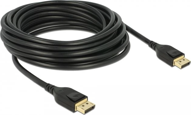 DeLOCK DisplayPort 1.4 Kabel 8K 60Hz schwarz, 5m